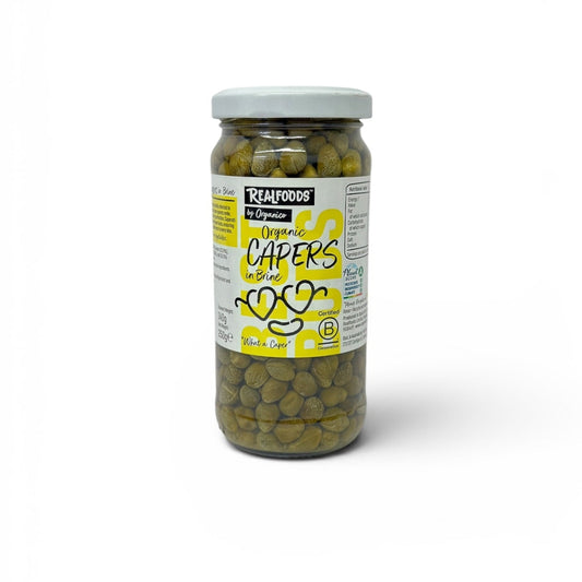 Realfoods Capers in Brine 250g
