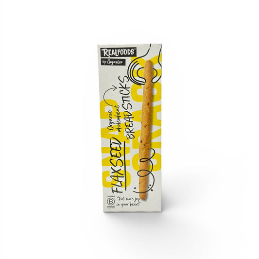 Realfoods Organic Flaxseed Breadsticks