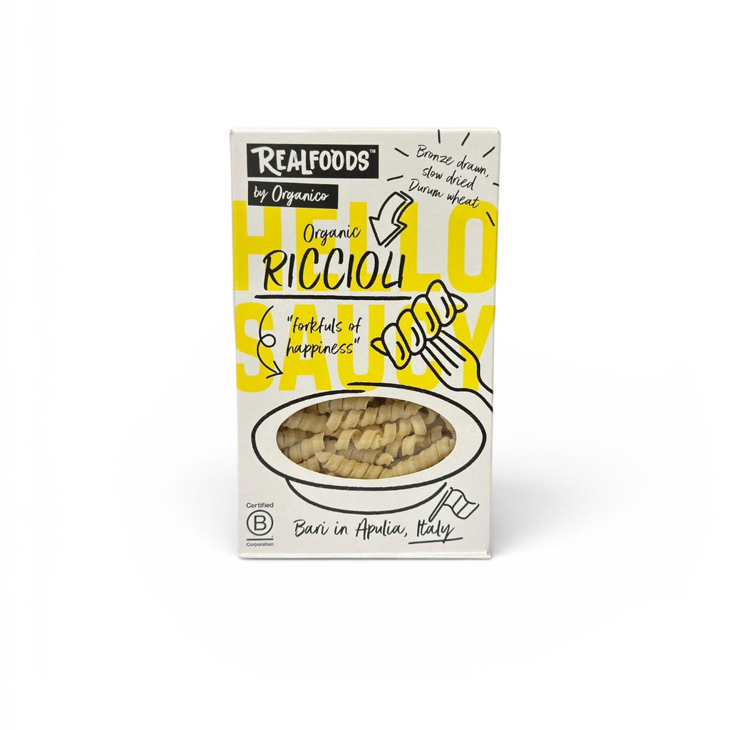 Realfoods Organic Riccioli | Valentina Deli