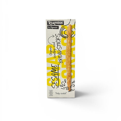 Realfoods Organic Sesame Breadsticks