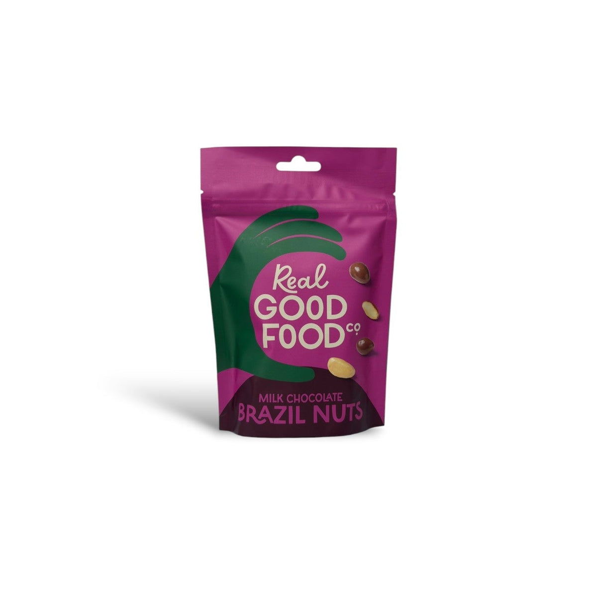 Real Good Food Co. Milk Chocolate Brazil Nuts