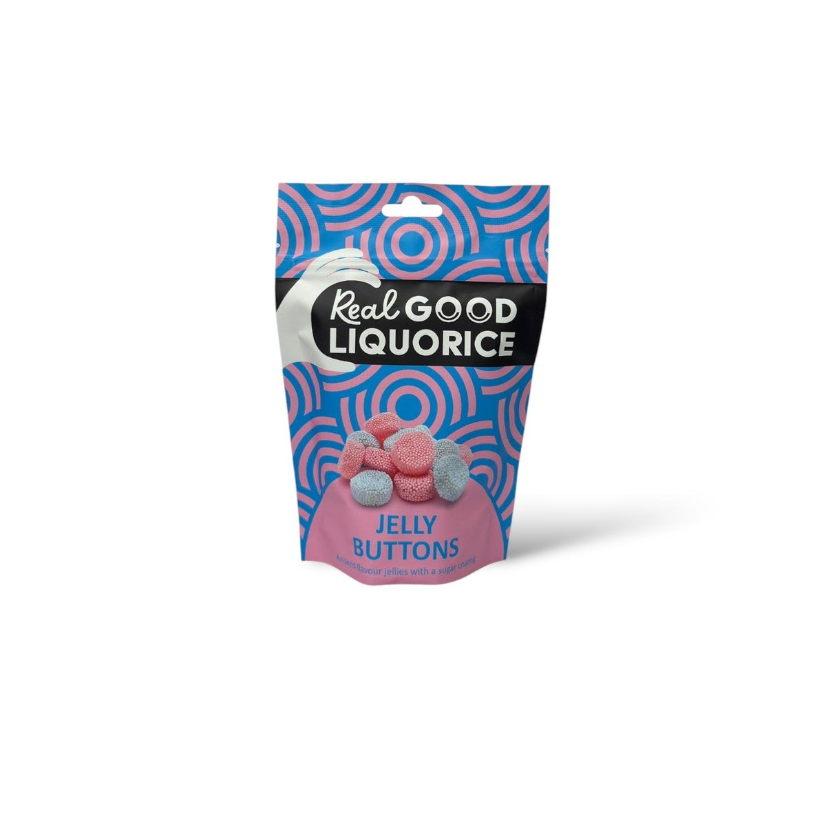 Real Good Liquorice Jelly Buttons