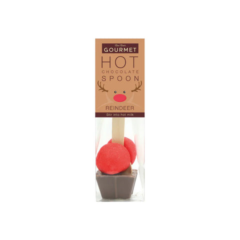 BON BON'S GOURMET Christmas Hot Chocolate Spoons with Marshmallow