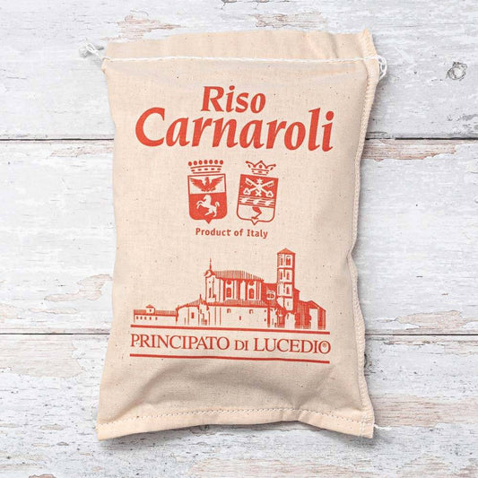 Principato di Lucedio Carnaroli Rice 500g cotton bag