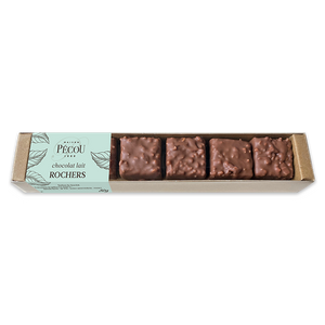 MAISON PECOU Milk Chocolate Hazelnut Rochers 80g