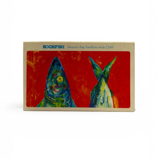 ROCKFISH Mount Bay Sardines With Chilli 120g