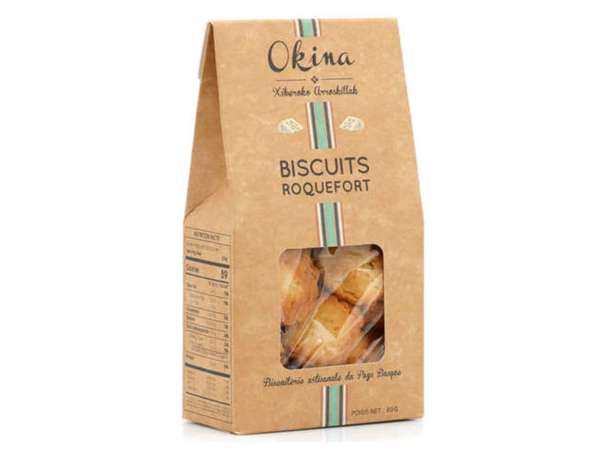 Okina PDO Roquefort Blue Cheese 80g Box