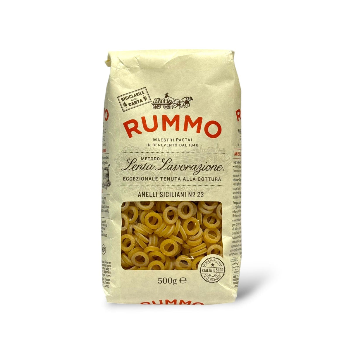 Rummo Anelli Siciliani Pasta N.23