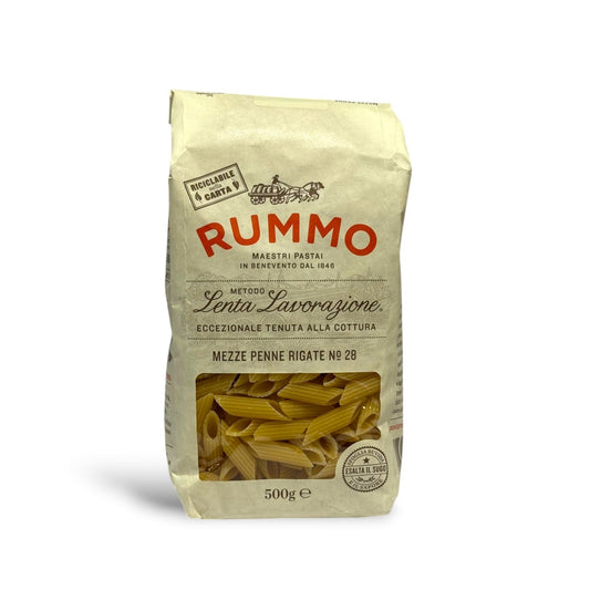 Rummo Mezze Penne Rigate N.28 500g