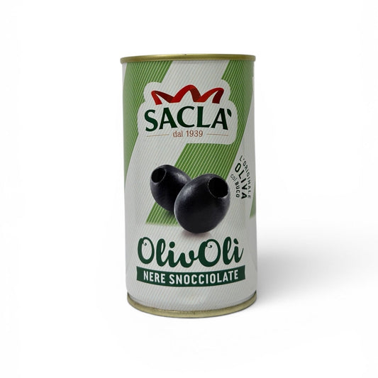 Sacla Pitted Black Olives