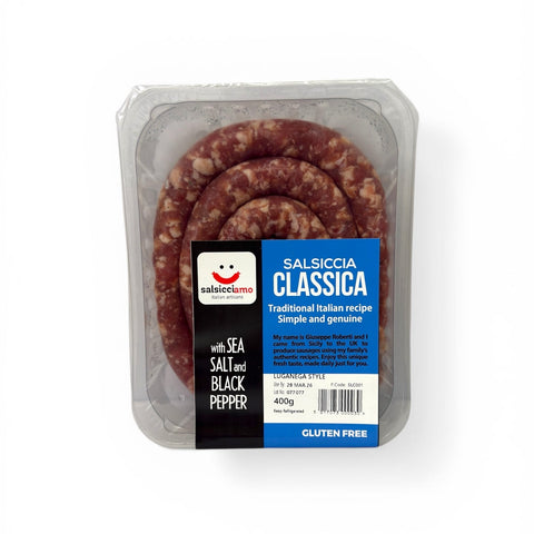 Salsicciamo Classic Style Luganega Sausage 400g
