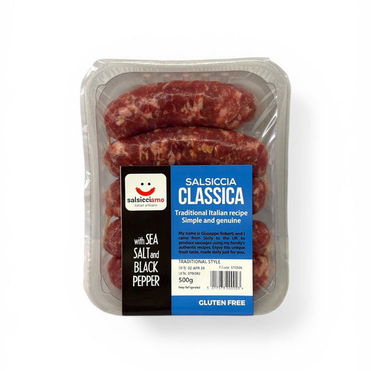 Salsicciamo Classic Style Traditional Sausage 500g