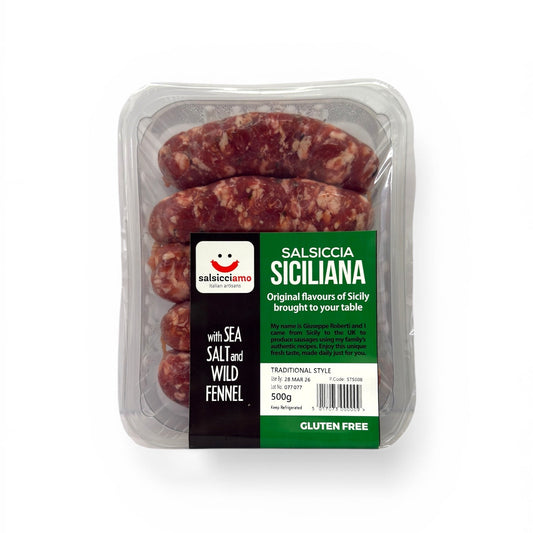 Salsicciamo Sicilian Traditional Style Sausage 500g