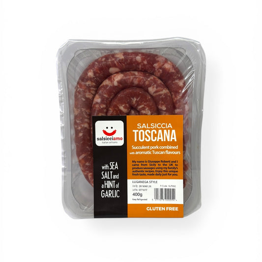 Salsicciamo Tuscan Style Luganega Sausage 400g