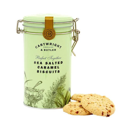 CARTWRIGHT & BUTLER Salted Caramel Biscuits Tin 200g