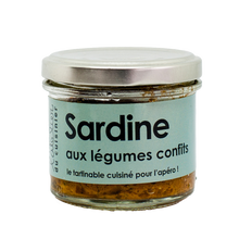 L’ATELIER DU CUISINIER Sardine with preserved vegetables 80g Jar