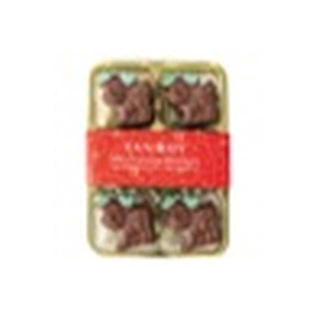 Van Roy milk chocolate reindeer with hazelnut filling 75g in clear gift pack