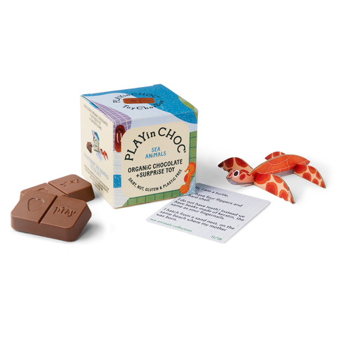 PLAYIN CHOC Sea Animals Organic ToyChoc Box 43g (Copy)