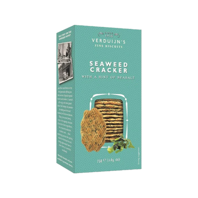 VERDUIJN'S Seaweed Cracker with a hint of Sea Salt 75g