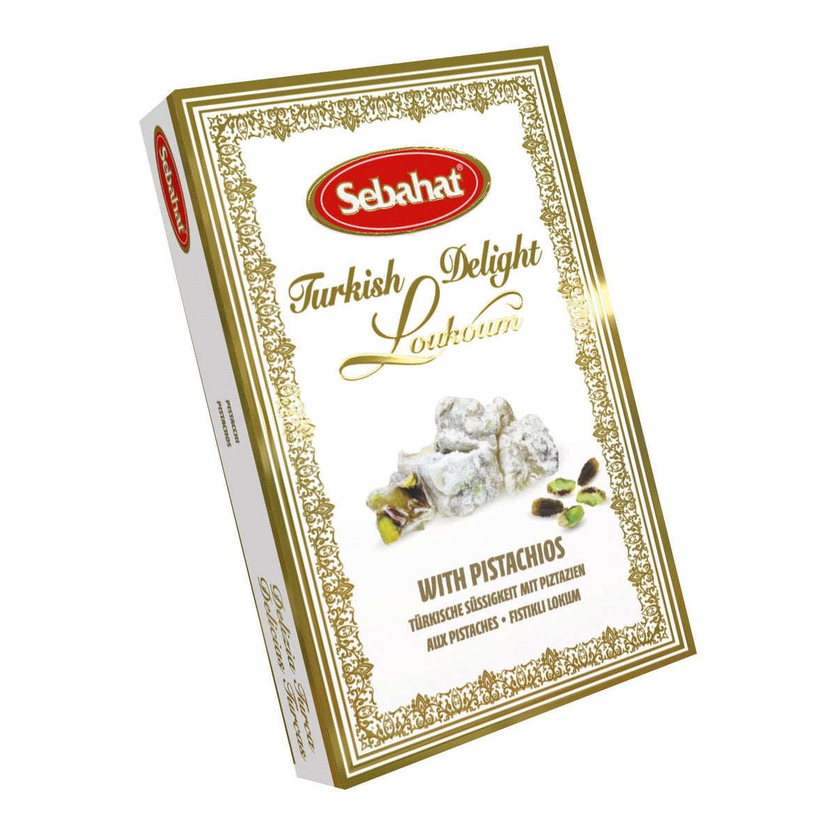 Sebahat Pistachio Turkish Delight Gift Box 180g