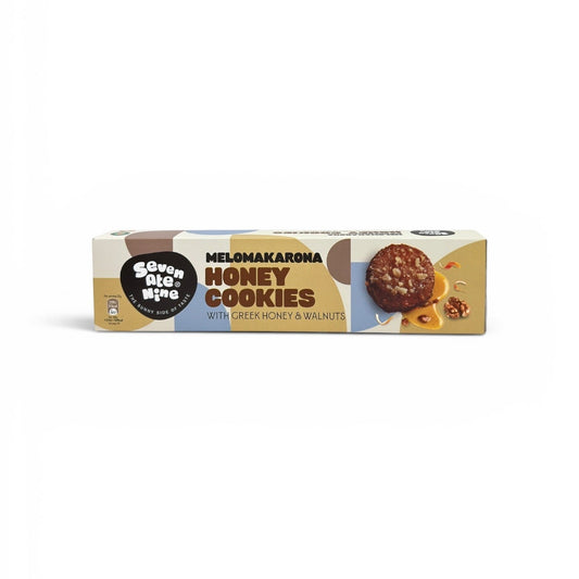 Seven Ate Nine Melomakarona Honey Cookies