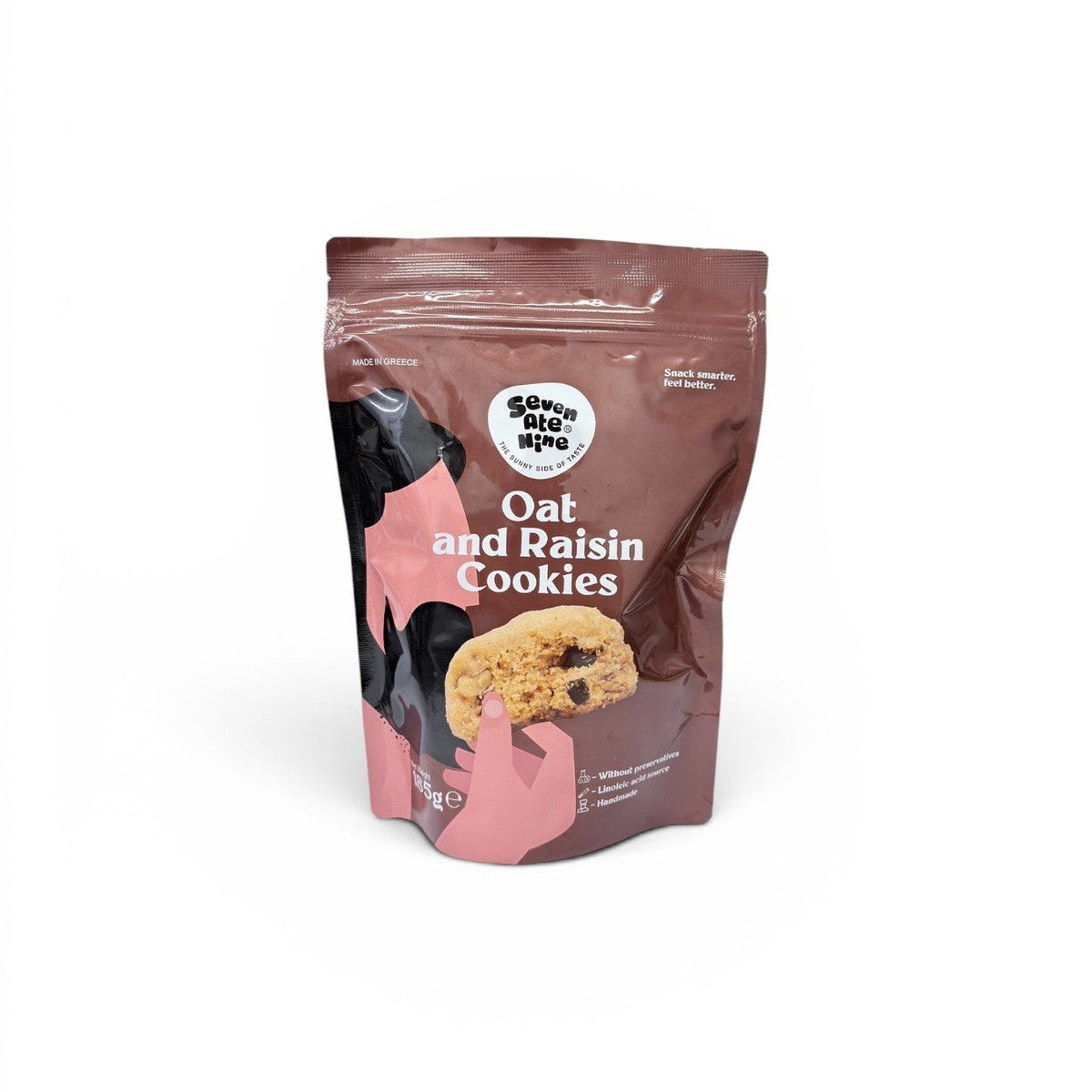 Seven Ate Nine Oat Raisin Cookies