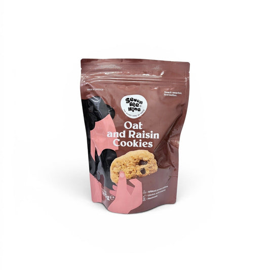 Seven Ate Nine Oat Raisin Cookies