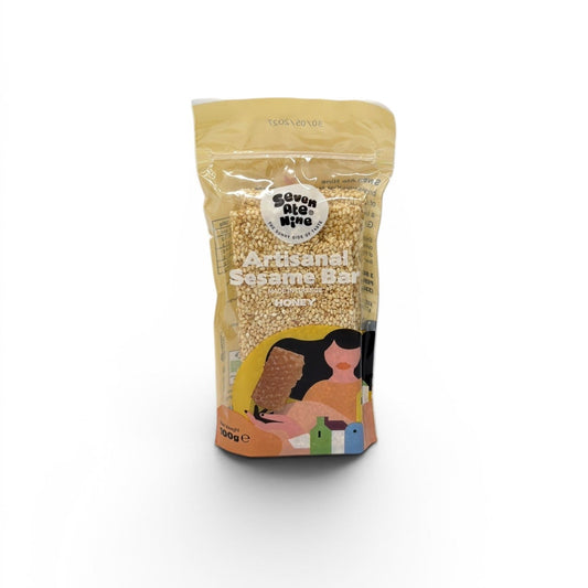 Seven Ate Nine Artisanal Sesame Bar with Honey