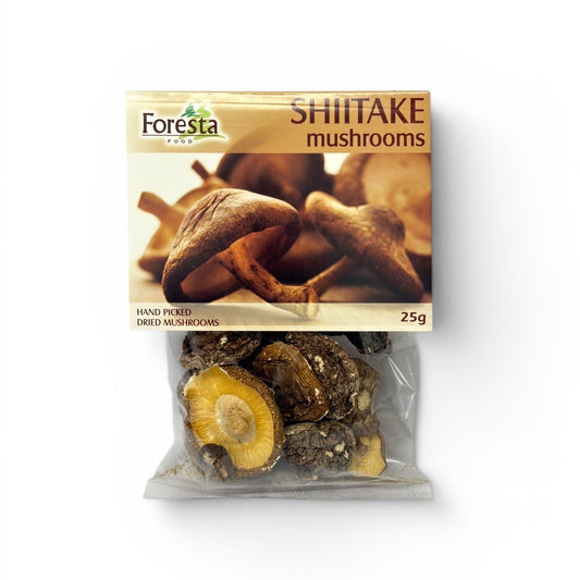 FORESTA Shiitake Dried Wild Mushrooms 25g
