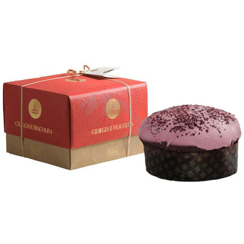 FIASCONARO Sicilian Strawberries and Cherry Panettone