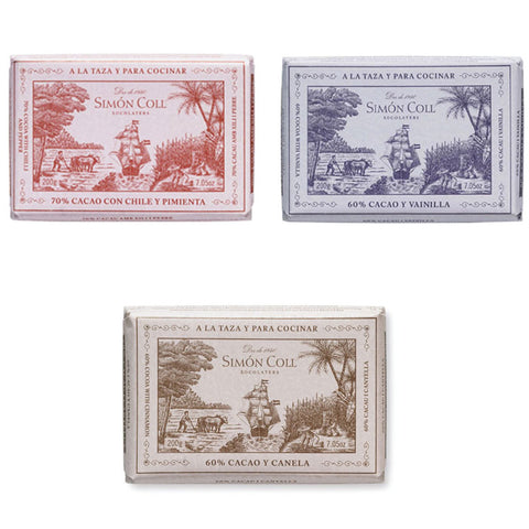 SIMON COLL Chocolate A La Taza 60% Drinking Chocolate Bar