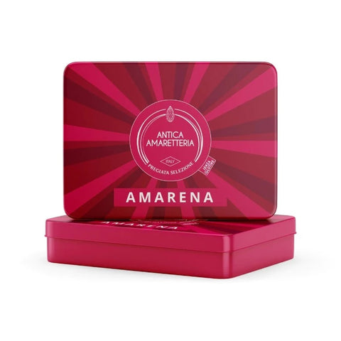 ANTICA AMARETTERIA Soft Amarena Cherry Amaretti 150g (Tin)