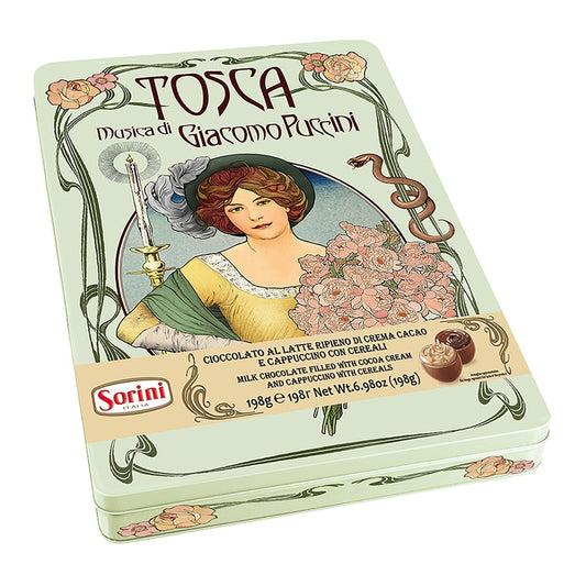 Sorini Lirica 198g tin, Tosca design - House of Sarunds product photo