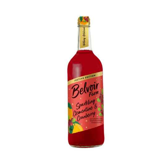 BELVOIR Sparkling Clementine and Cranberry 750ml