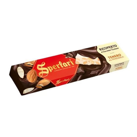 SPERLARI Torrone Soft Almond Covered in Dark Chocolate