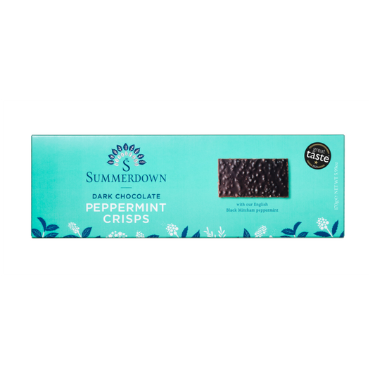 Summerdown Dark Chocolate Peppermint Crisps 170g
