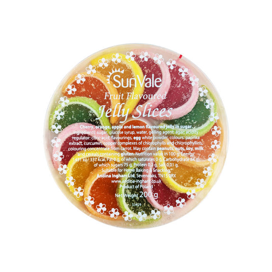 SUNVALE Assorted Fruit Flavoured Jelly Slices 200g