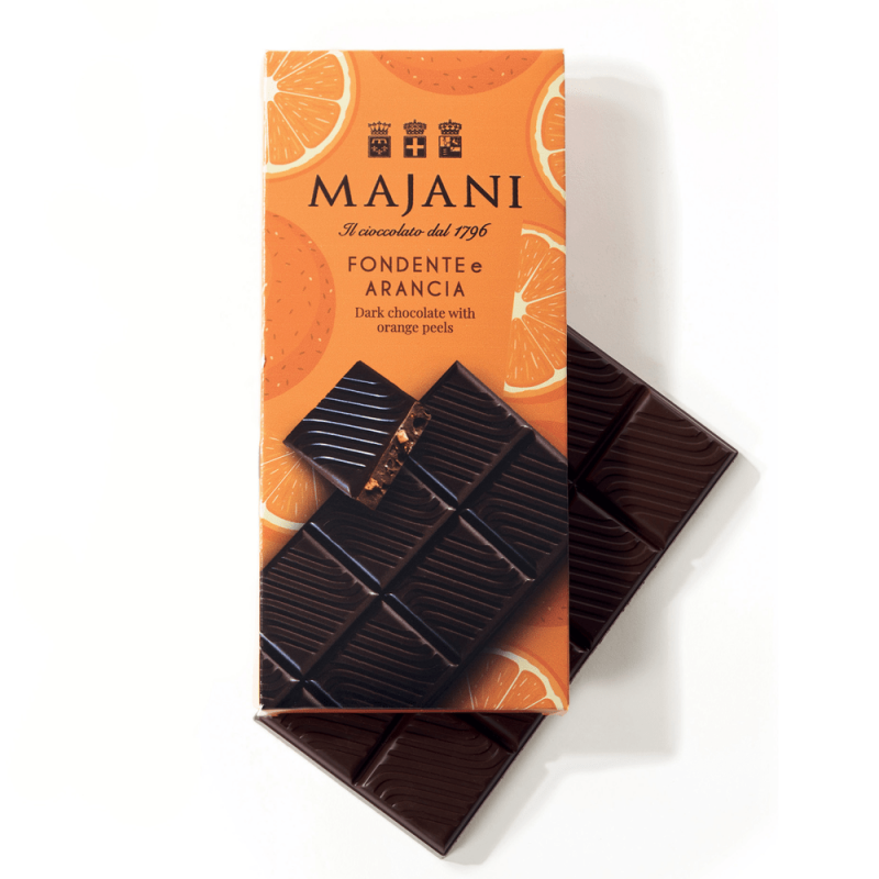 MAJANI  Dark Chocolate with Orange Peel 100g