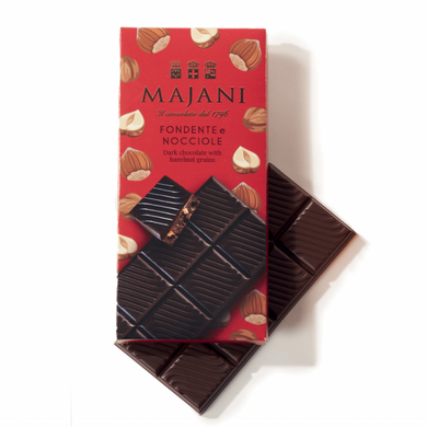 MAJANI Dark Chocolate with Hazelnut Grains 100g