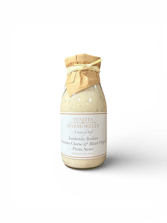 TENUTA MARMORELLE Pecorino Cheese and Black Pepper Pasta Sauce 250ml