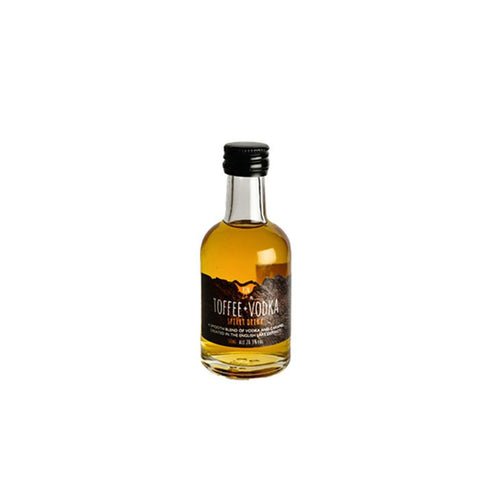 KIN VODKA Toffee Vodka Miniature Bottle 20.3% ABV