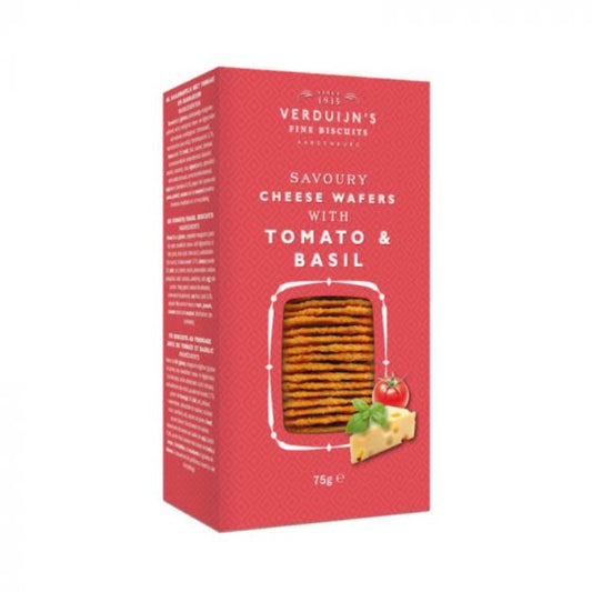 VERDUIJN'S Tomato Wafers with Basil  75g