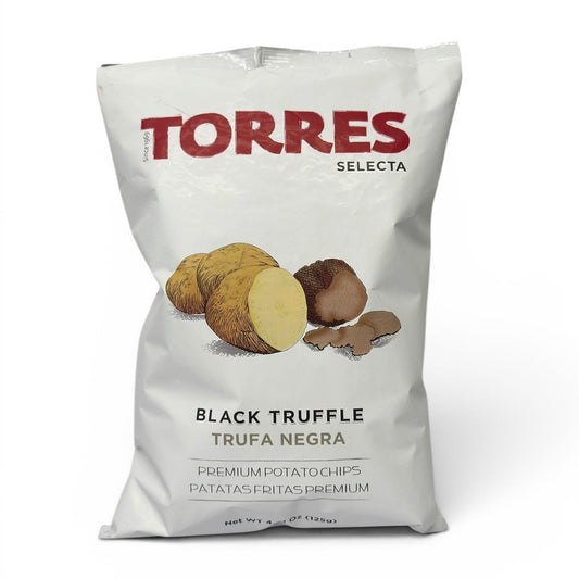 TORRES IBERICO Potato Chips Black Truffle 125g