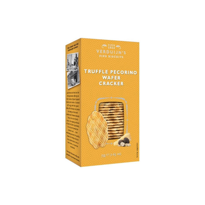 VERDUIJN'S Truffle Pecorino Wafer Cracker 75g