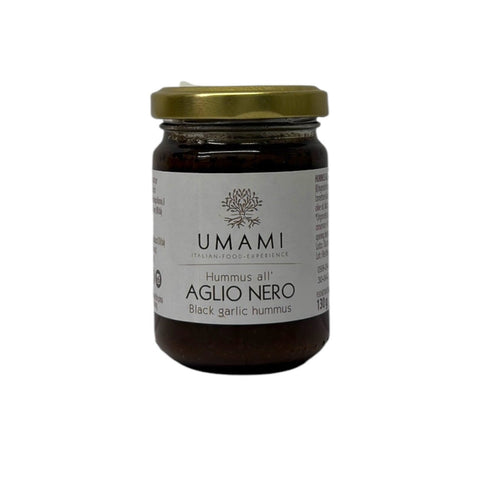 UMAMI Hummus with Black Garlic