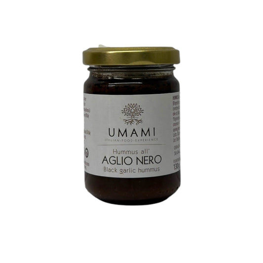 UMAMI Hummus with Black Garlic