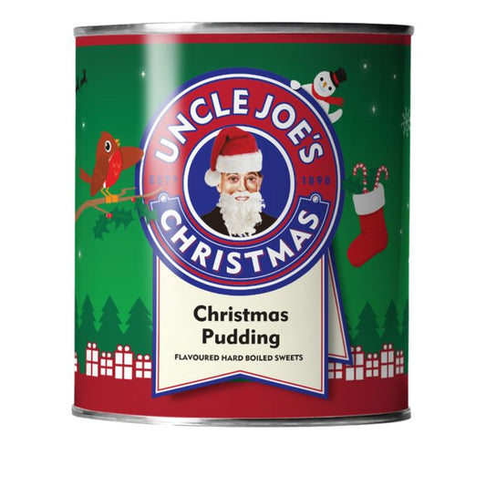 UNCLE JOE'S Mint Balls Christmas Pudding Gift Tin 120g