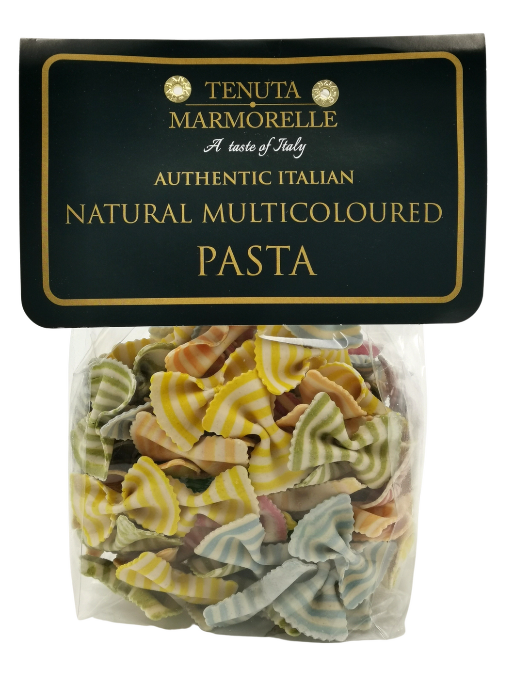 Tenuta Marmorelle Multicoloured Farfalle Pasta 250g