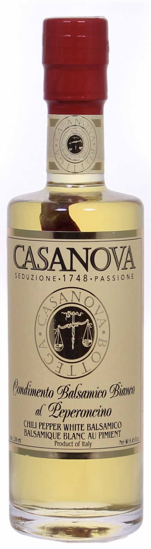 Casanova 4 Year Aged White Balsamic Condiment with Chilli 250ml