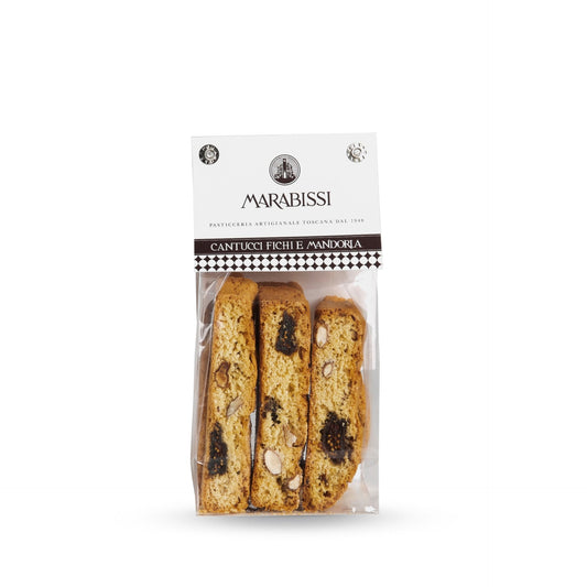 Marabissi Fig & Almond Cantucci (Bag) 120g — exact supplier pack photograph